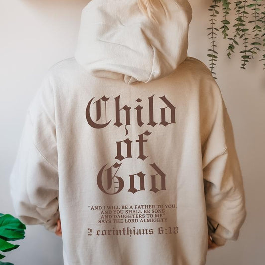 Child Of God Bible Verse Hoodie Christian Hoodies Christian Mens Christian Streetwear Jesus Hoodie Christian Sweatshirt...