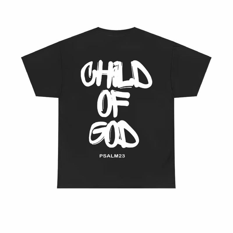 Child Of God Tshirt, Men's Summer Casual Cotton Crewneck Hoodie, Sweatshirt | InkThreadWorks.com