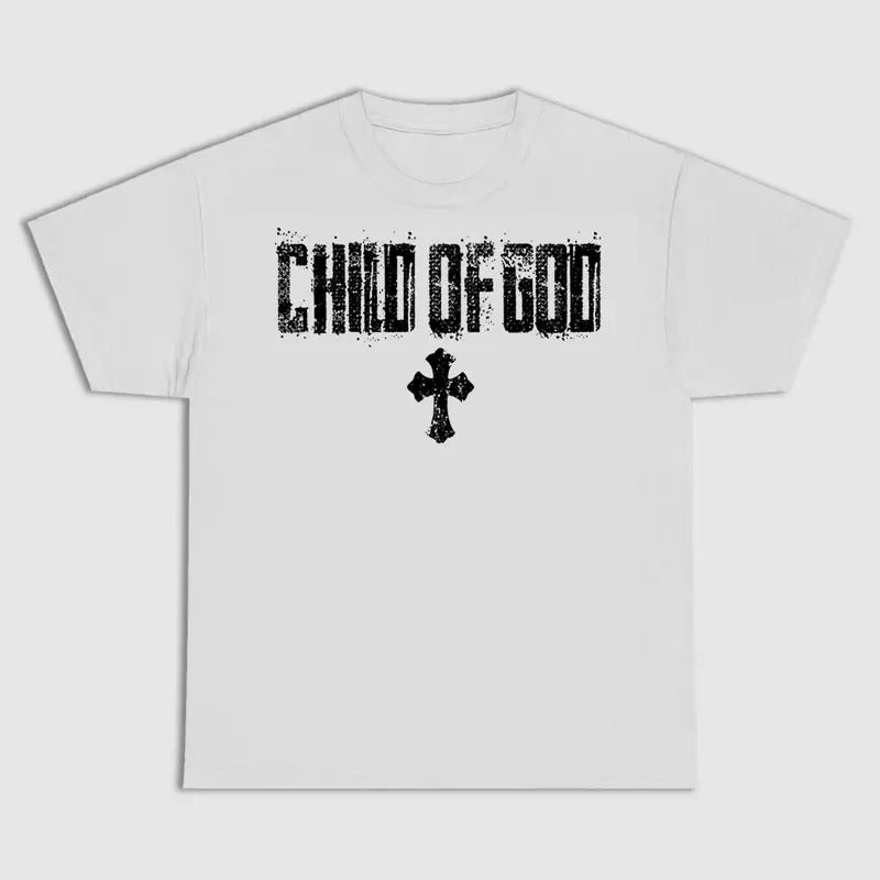 Child of God T-Shirt, S to 4XL, Black Version T-Shirt, Menswear Hoodie, Sweatshirt | InkThreadWorks.com