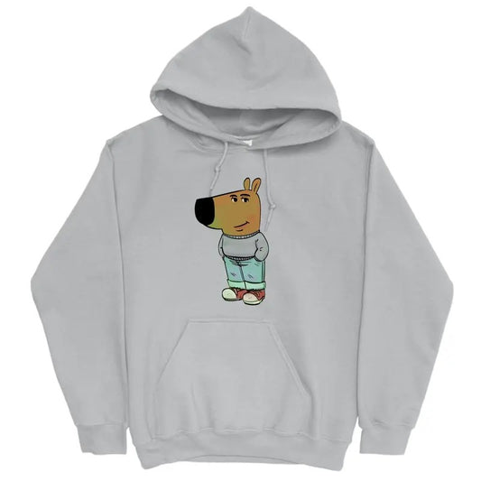 Chill Guy Funny Hoodie Meme Dog Hoodie Menswear