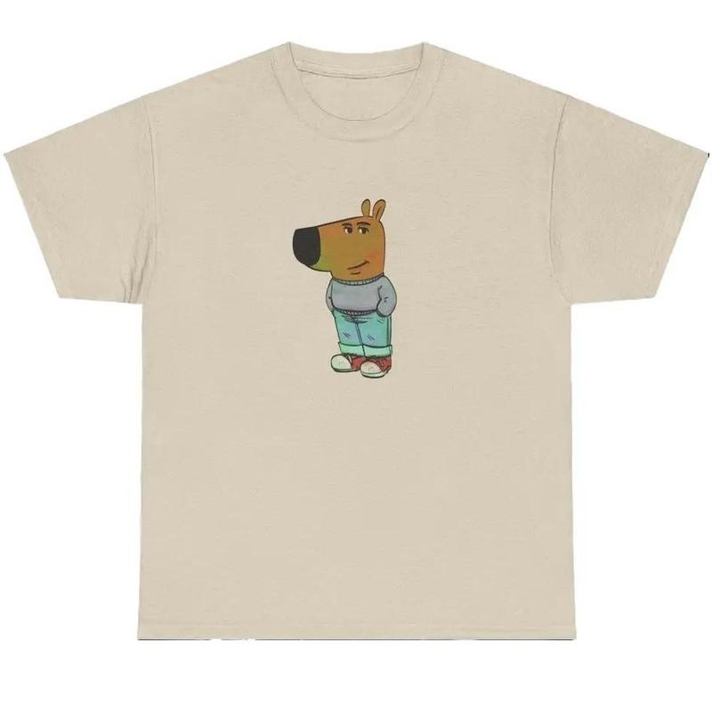 Chill Guy Graphic Tee, Meme T-Shirt, Funny Unisex Shirt, Cool Casual Top, Relaxation Theme Apparel, Gift For Women and Man Unisex Tee, Top Womenswear