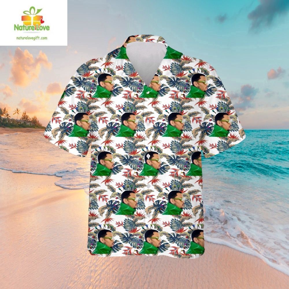 Chris Brown 2026 Tour Hawaiian Shirt 11 11 Music Merch