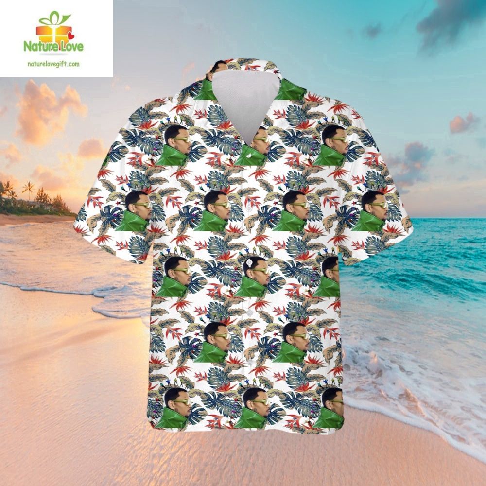 Chris Brown Tour Hawaiian Shirt 11 11 Crop Top