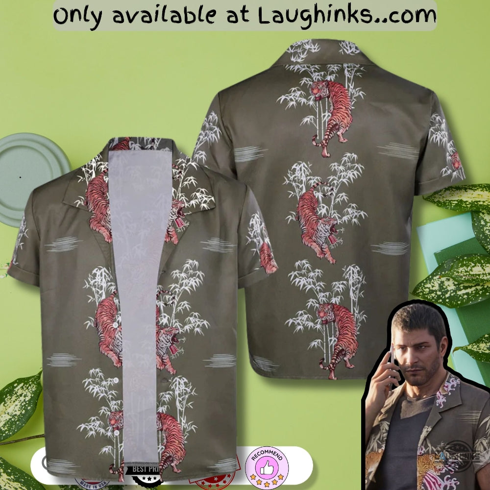 Chris Redfield Cosplay Hawaiian Shirt