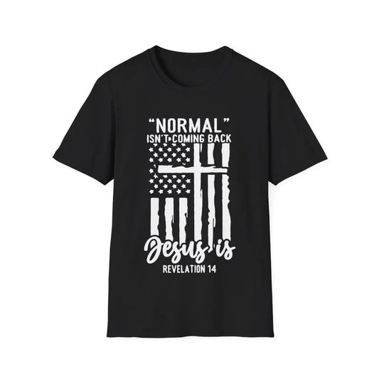 Christian Normal Isn't Coming Back Jesus Is For Men Women's T-Shirt Hoodie, Sweatshirt | InkThreadWorks.com