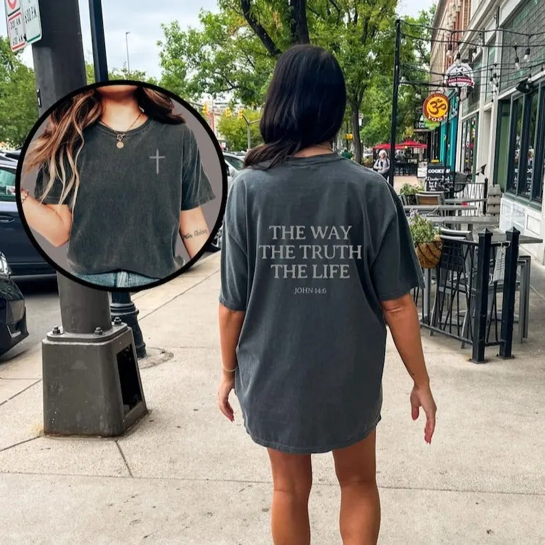 Christian Shirt, Bible Verse Shirt, Trendy Christian Shirt Hoodie, Sweatshirt | InkThreadWorks.com