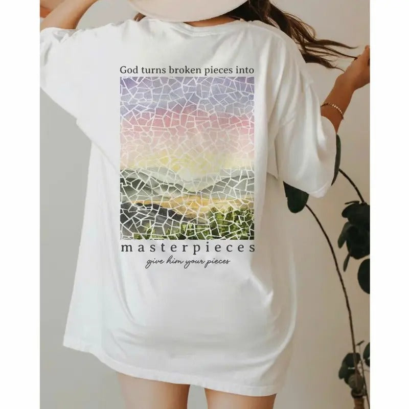Christian Shirts Bible Verse Shirt, Christian Tshirt, Religious Gift Jesus Shirt, Christian Apparel T Shirt, Baptism Gift...