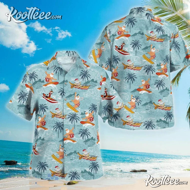 Christmas In July Hawaiian Shirt