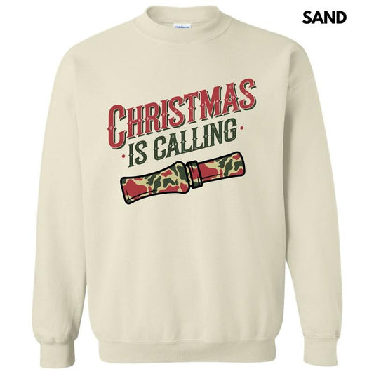 Christmas Is Calling Sweatshirt 'NLB' T-Shirts, Hoodie | InkThreadWorks.com