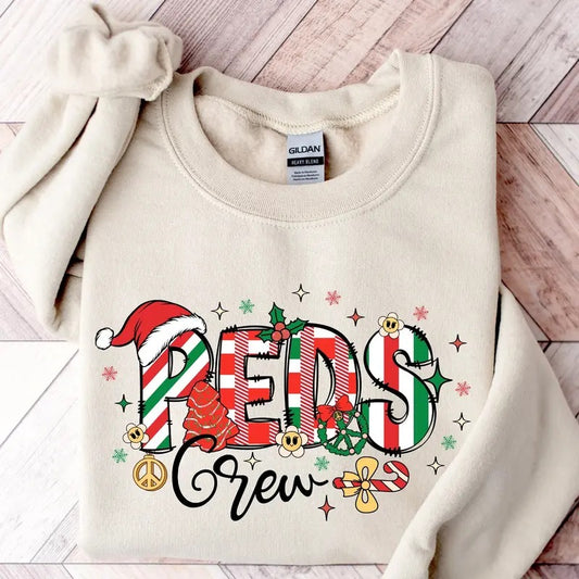 Christmas PEDS Crew Sweatshirt, Xmas Pediatrics Shirt, Merry Xmas  Pediatric Nurse Gift Classic Cotton
