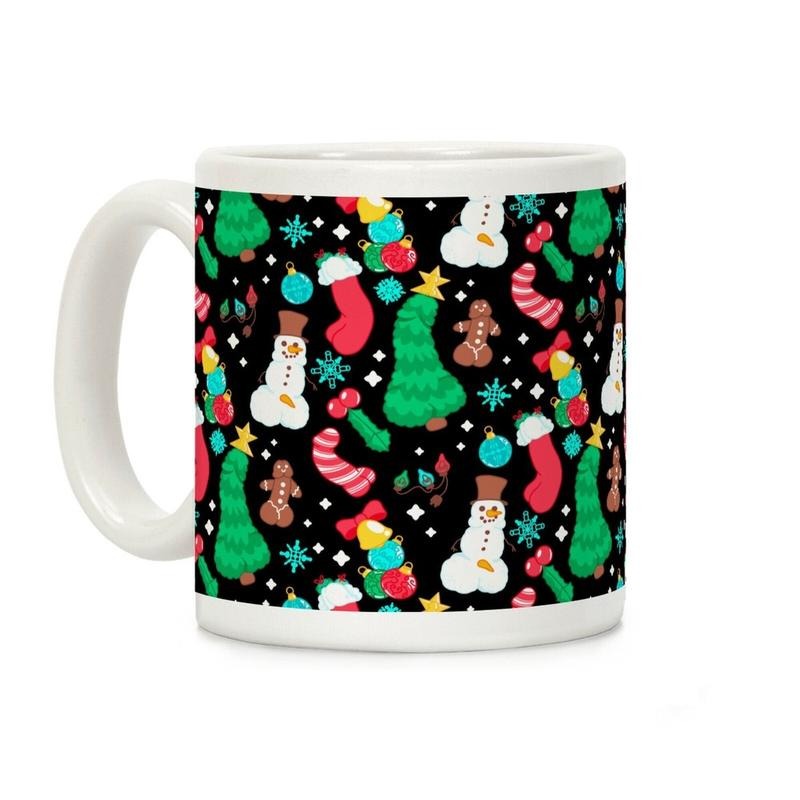 Christmas Peens Pattern Coffee Mug 11oz-15oz, funny Coffee Mug, Gift Ideas