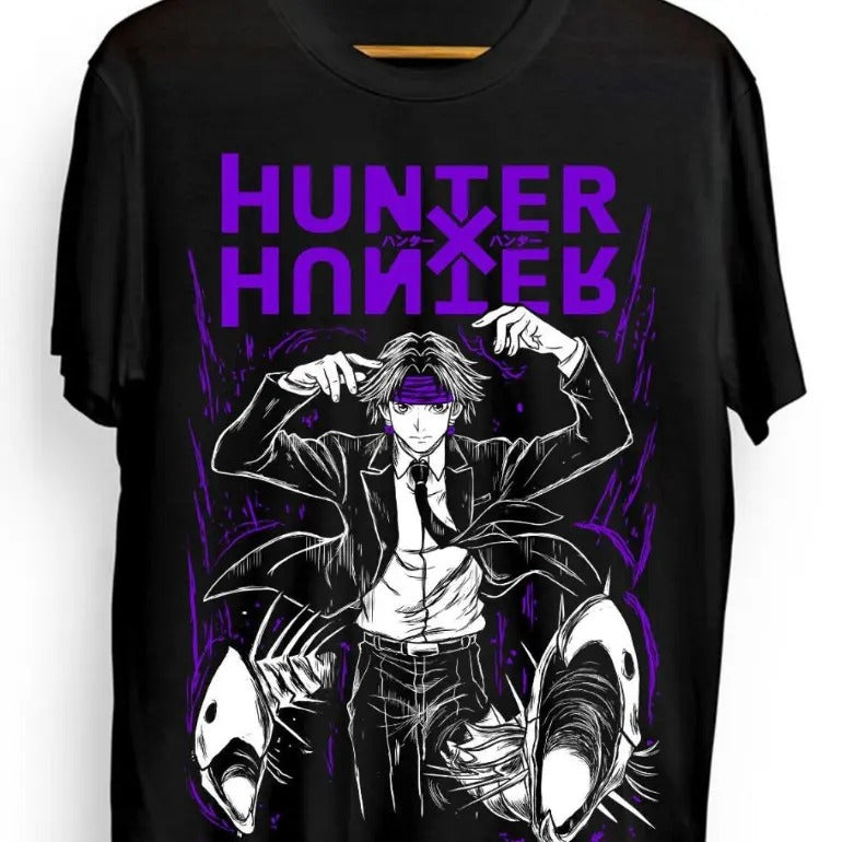 Chrollo Lucilfer T-shirt  Anime Graphic Tee All Size Hoodie, Sweatshirt | InkThreadWorks.com