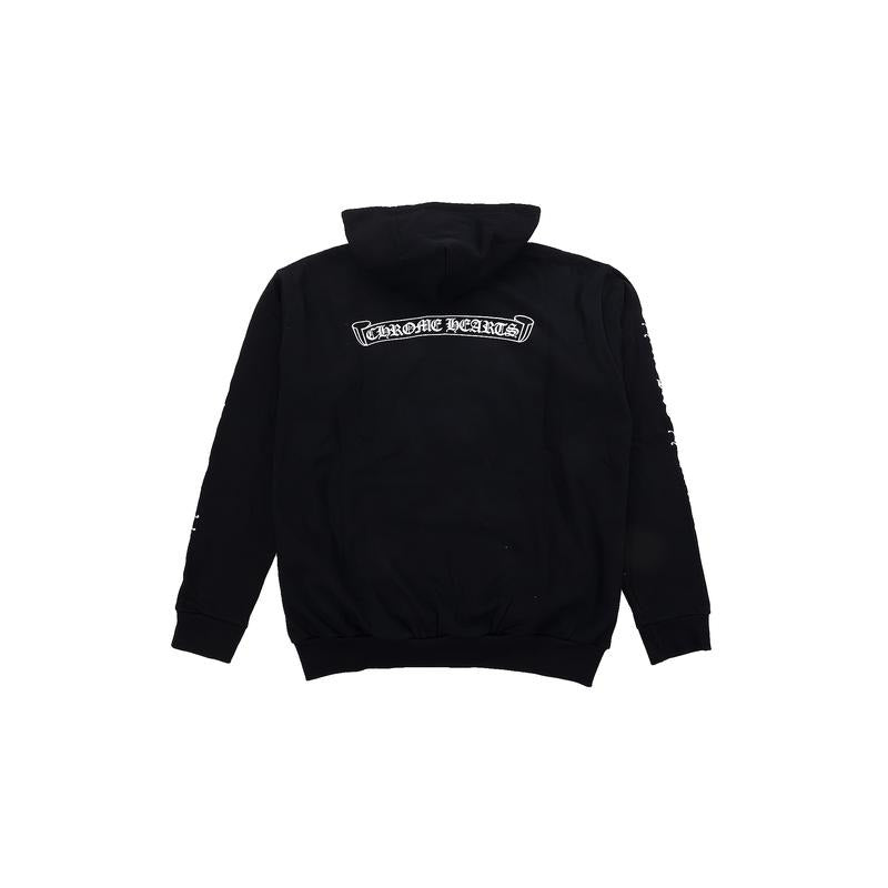 Chrome Hearts Script Logo Hoodie Black T-Shirts, Sweatshirt | InkThreadWorks.com