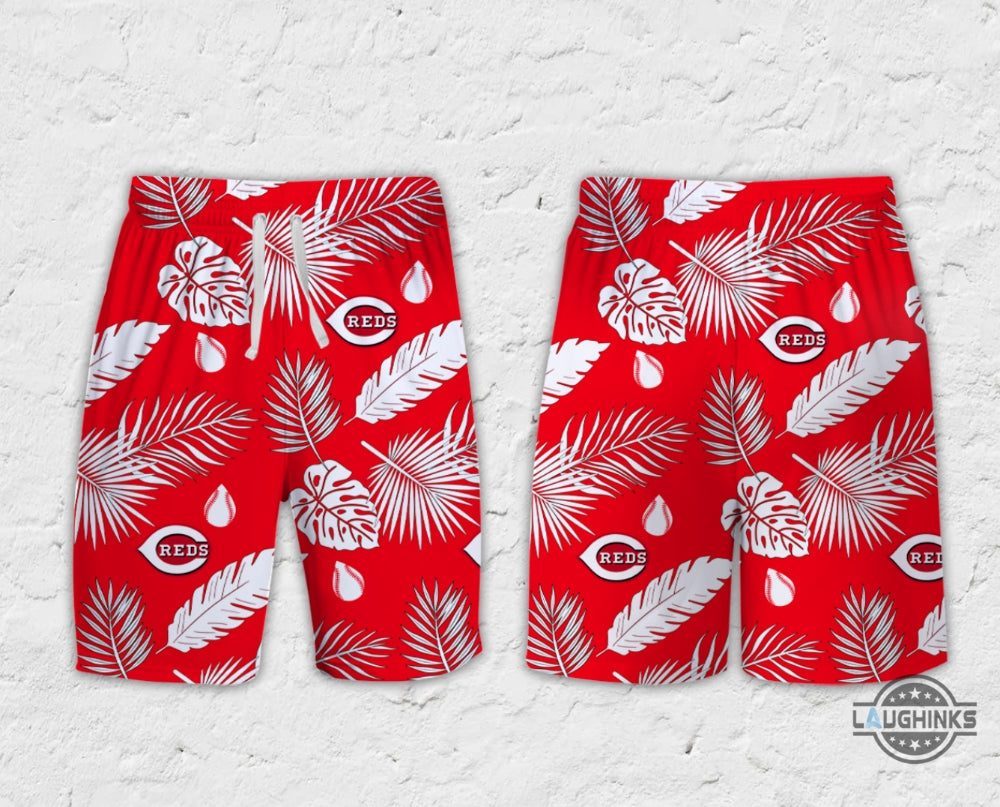 Cincinnati Reds Hawaiian Shirt For Blood Donors In July 2024 Reds Aloha Tropical Summer Button Up Shirts