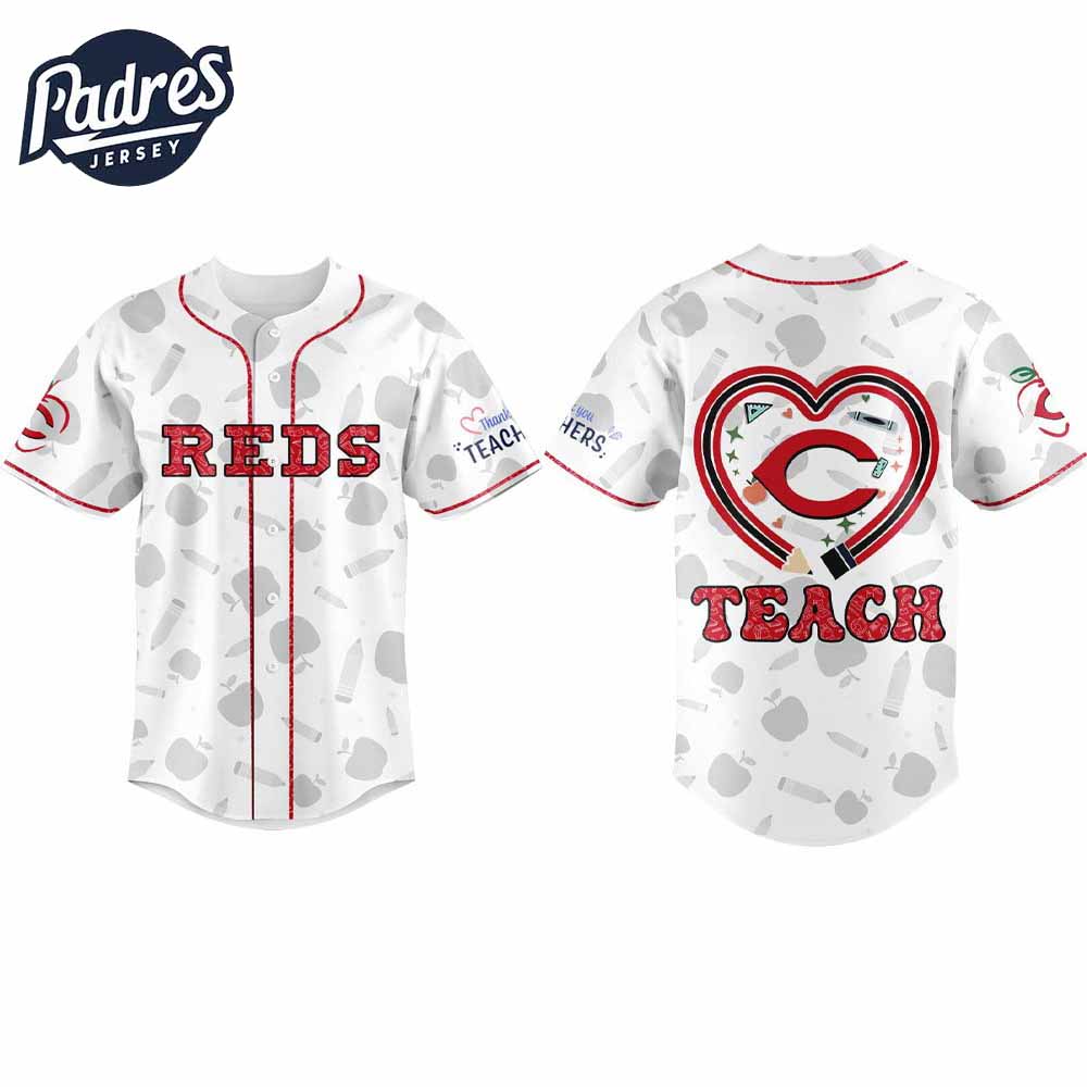 Cincinnati Reds Teacher Night Baseball Jersey 2025 Outfit - Padres Jersey Oasis: Elevate Your Baseball Style Game