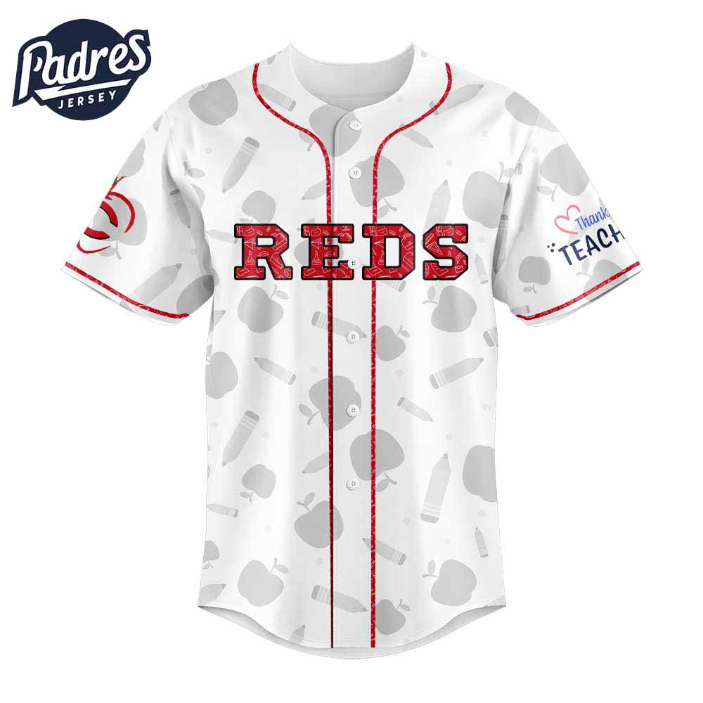 Cincinnati Reds Teacher Night Baseball Jersey 2025 Outfit - Padres Jersey Oasis: Elevate Your Baseball Style Game