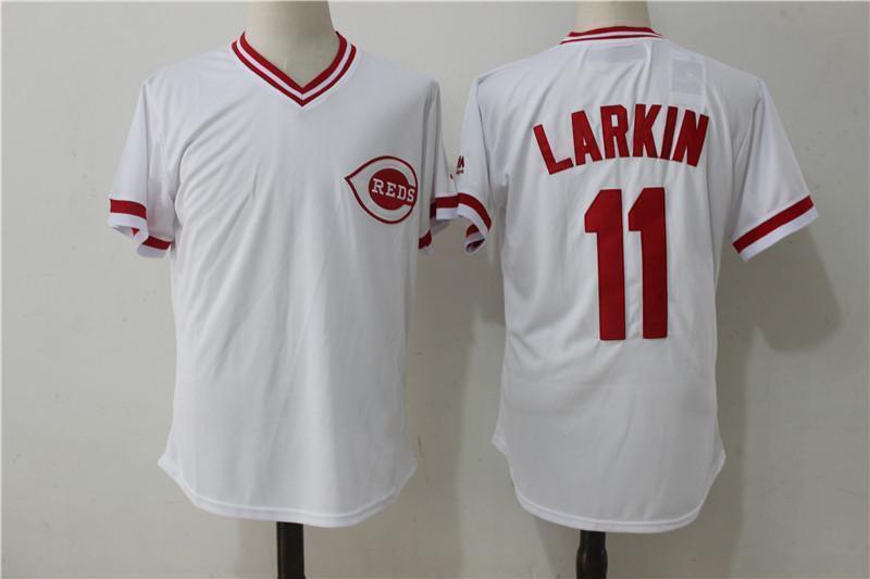 Cincinnati Reds #11 Barry Larkin Style 5