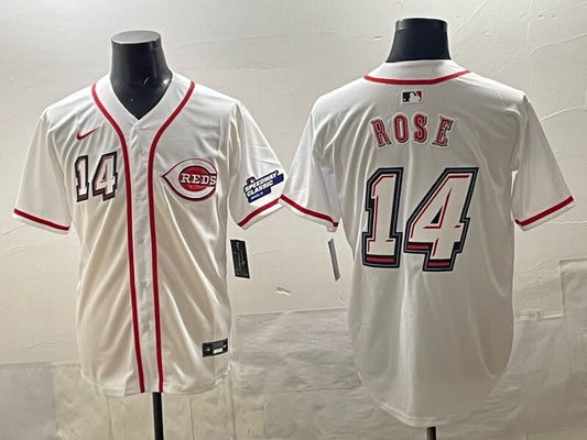Cincinnati Reds #14 Pete Rose Reds Special Edition Style 2