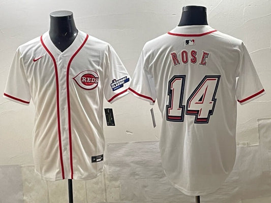 Cincinnati Reds #14 Pete Rose Reds Special Edition Style 3