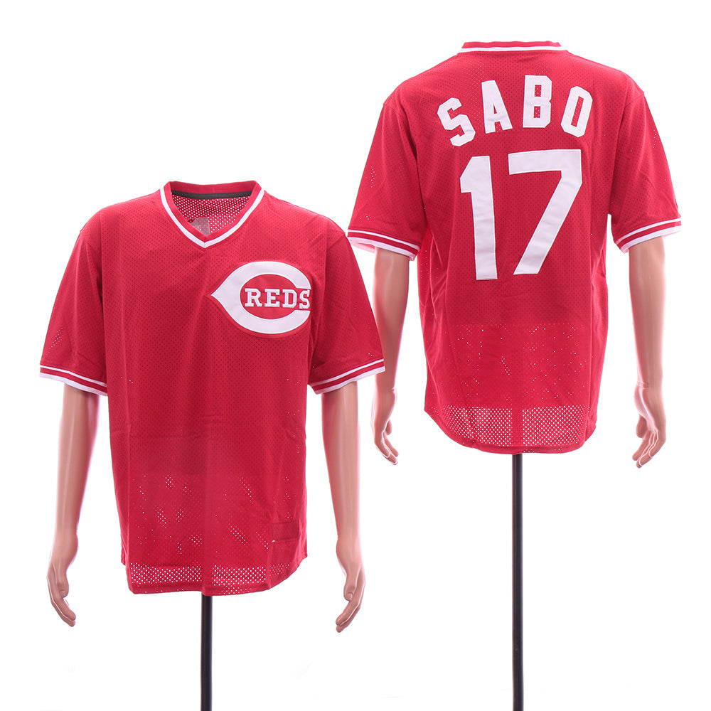 Cincinnati Reds #17 Chris Sabo Style 7