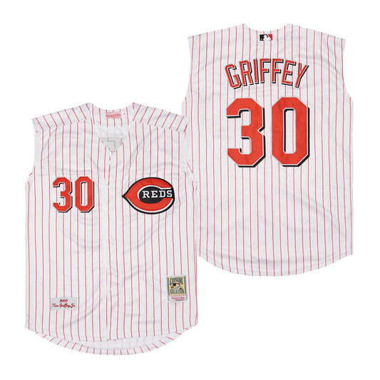 Cincinnati Reds #30 Ken Griffey Style 2