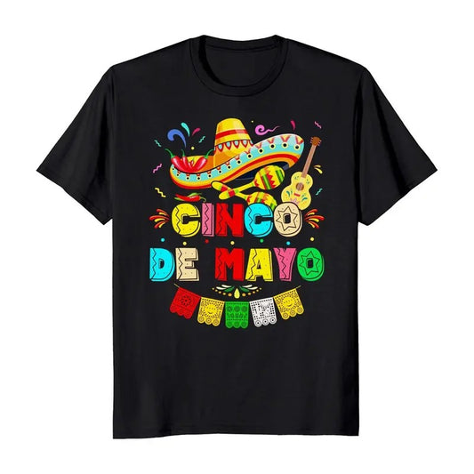 Cinco De Mayo Batalla De Puebla Hispanic Heritage T-Shirt Casual Classic