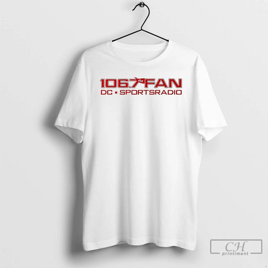 Classic 106 7 The Fan Dc Sports Radio Logo T-Shirts, Hoodie, Sweatshirt | InkThreadWorks.com