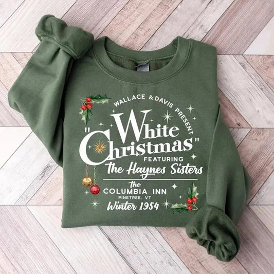 Classic 1954 Holiday Musical T-Shirt Vintage Christmas Movie Graphic Tee