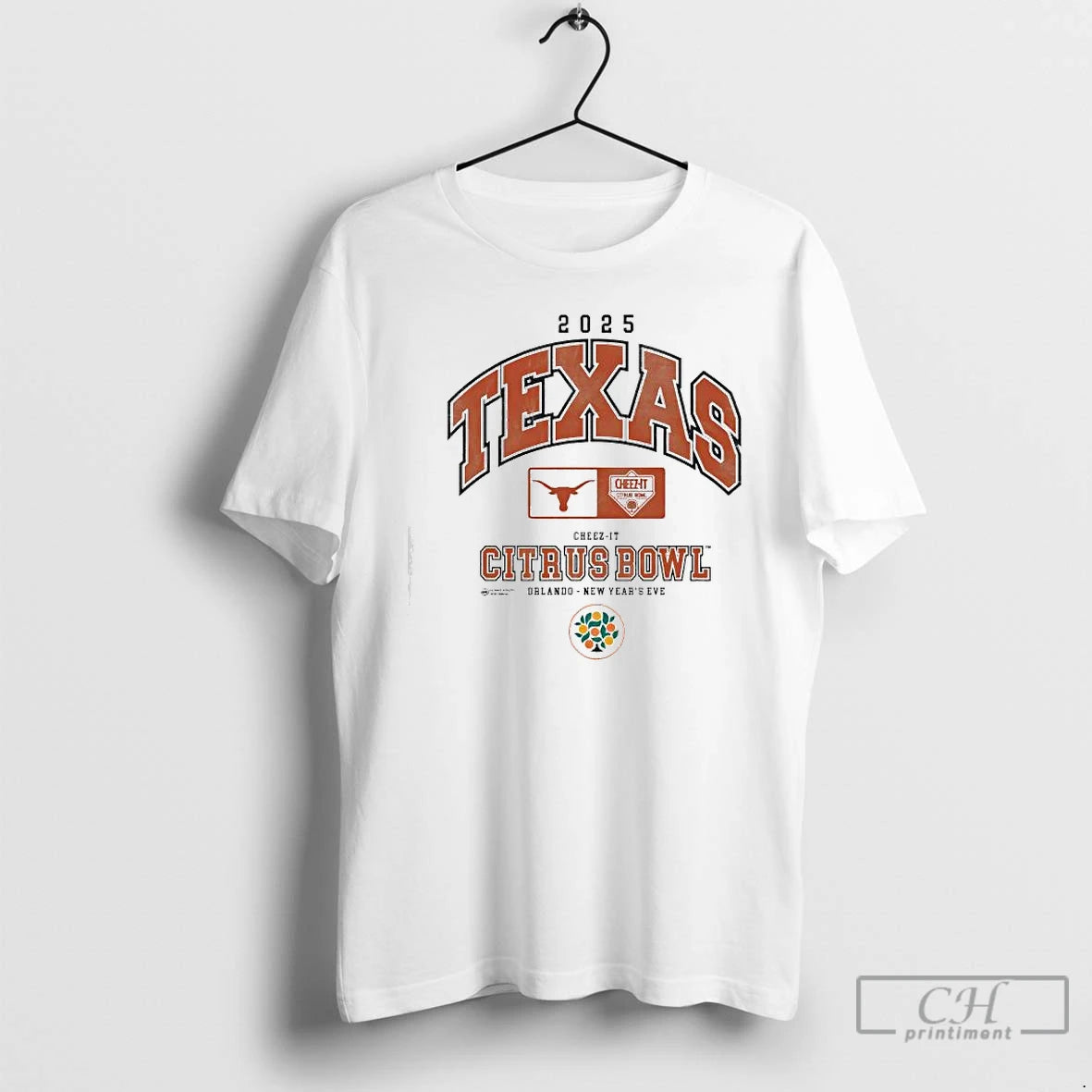 Classic 2025 Texas Orlando Cheez It Citrus Bowl New Years Eve T-Shirts, Hoodie, Sweatshirt | InkThreadWorks.com