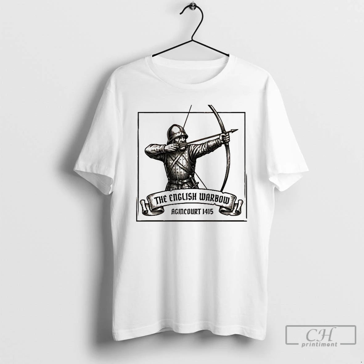 Classic Agincourt 1415 The English Warbow T-Shirts, Hoodie, Sweatshirt | InkThreadWorks.com