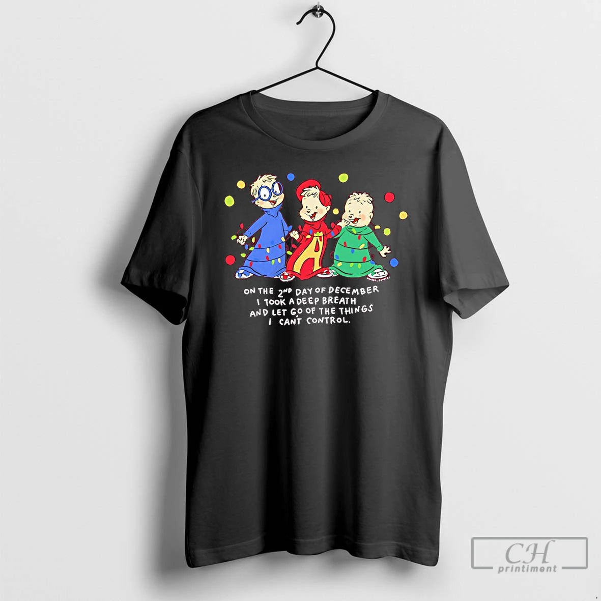 Classic Alvin And The Chipmunks Christmas Light On The 2nd Day Of December I Took T-Shirts, Hoodie, Sweatshirt