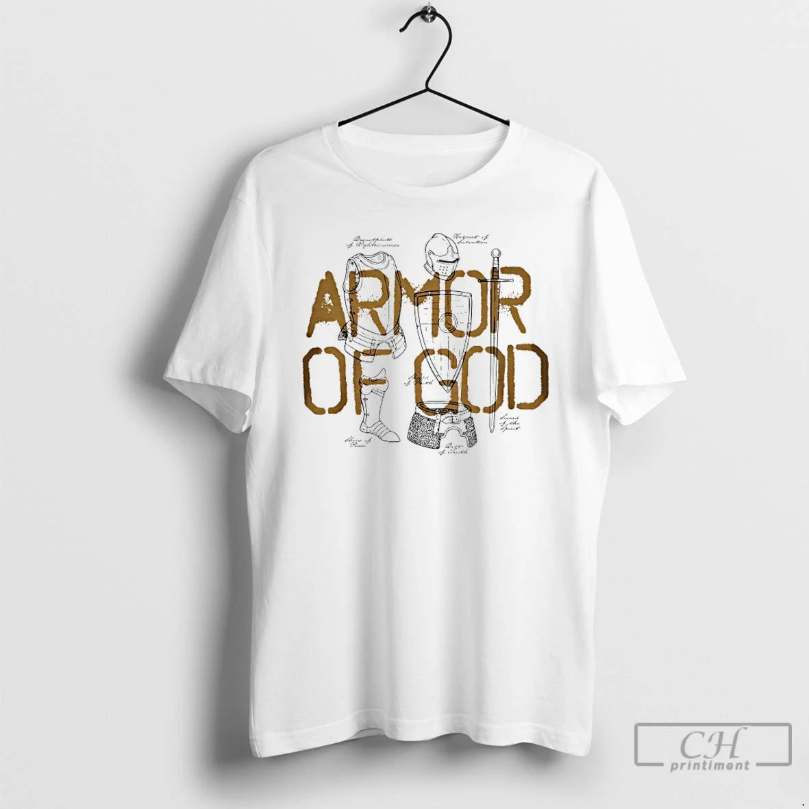 Classic Armor Of God T-Shirts, Hoodie, Sweatshirt | InkThreadWorks.com