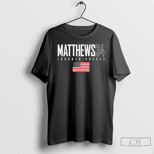 Classic Auston Matthews Toronto Hockey Usa Elite Number And Name
