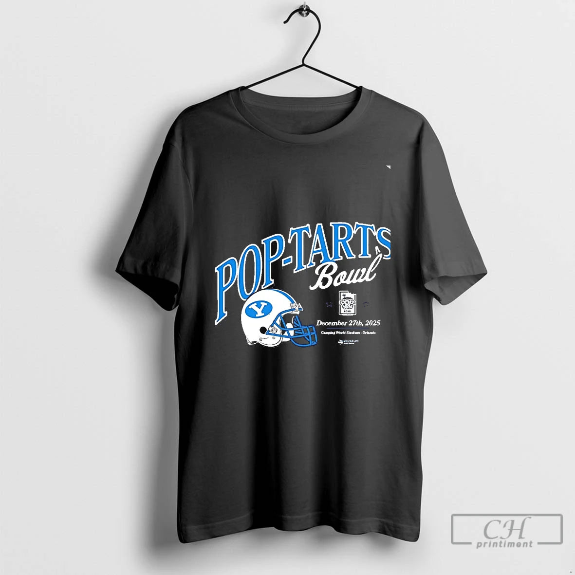 Classic Byu Cougars 2025 Pop Tarts Bowl Helmet Chriast T-Shirts, Hoodie, Sweatshirt | InkThreadWorks.com