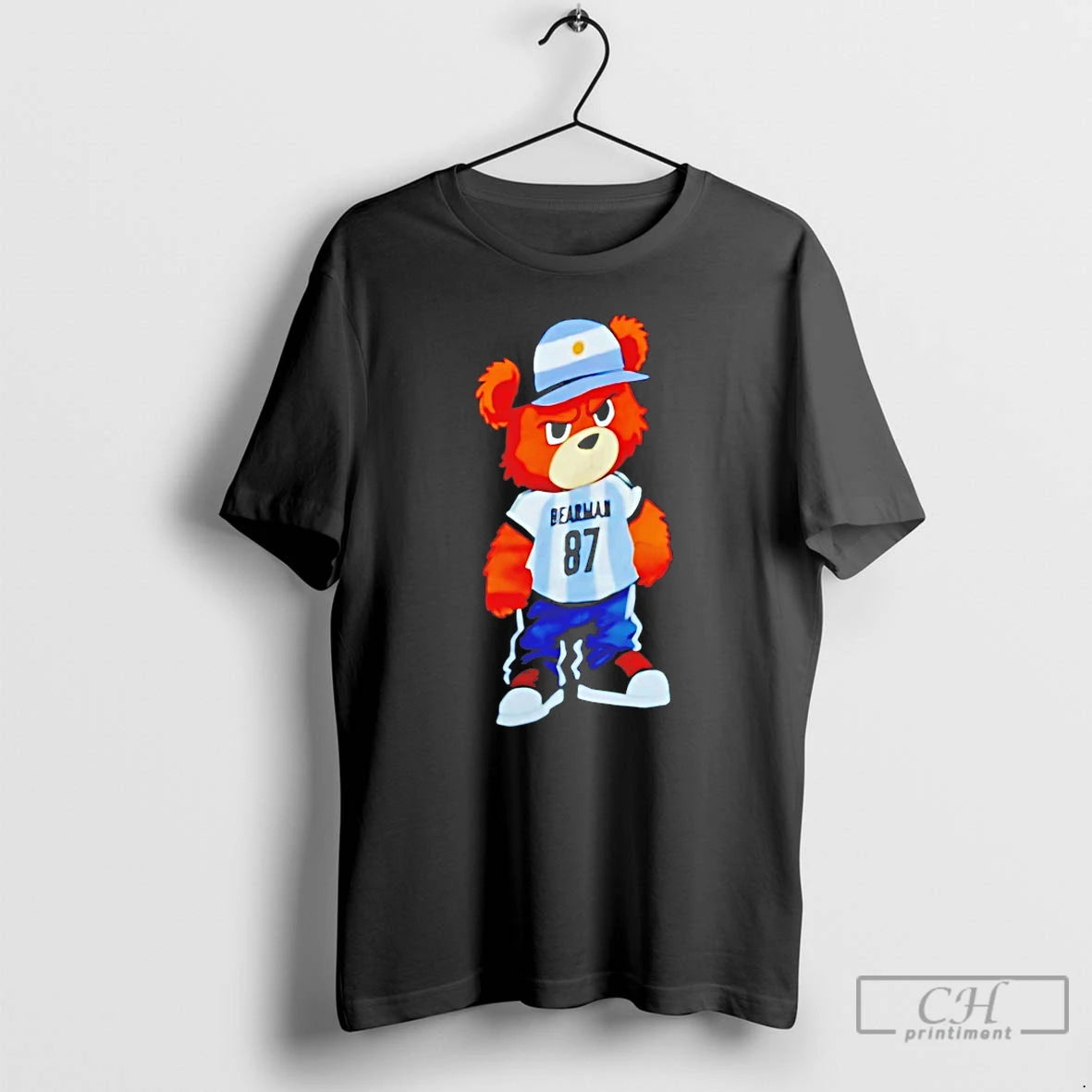 Classic Bearman 87 Teddy Bear T-Shirts, Hoodie, Sweatshirt | InkThreadWorks.com