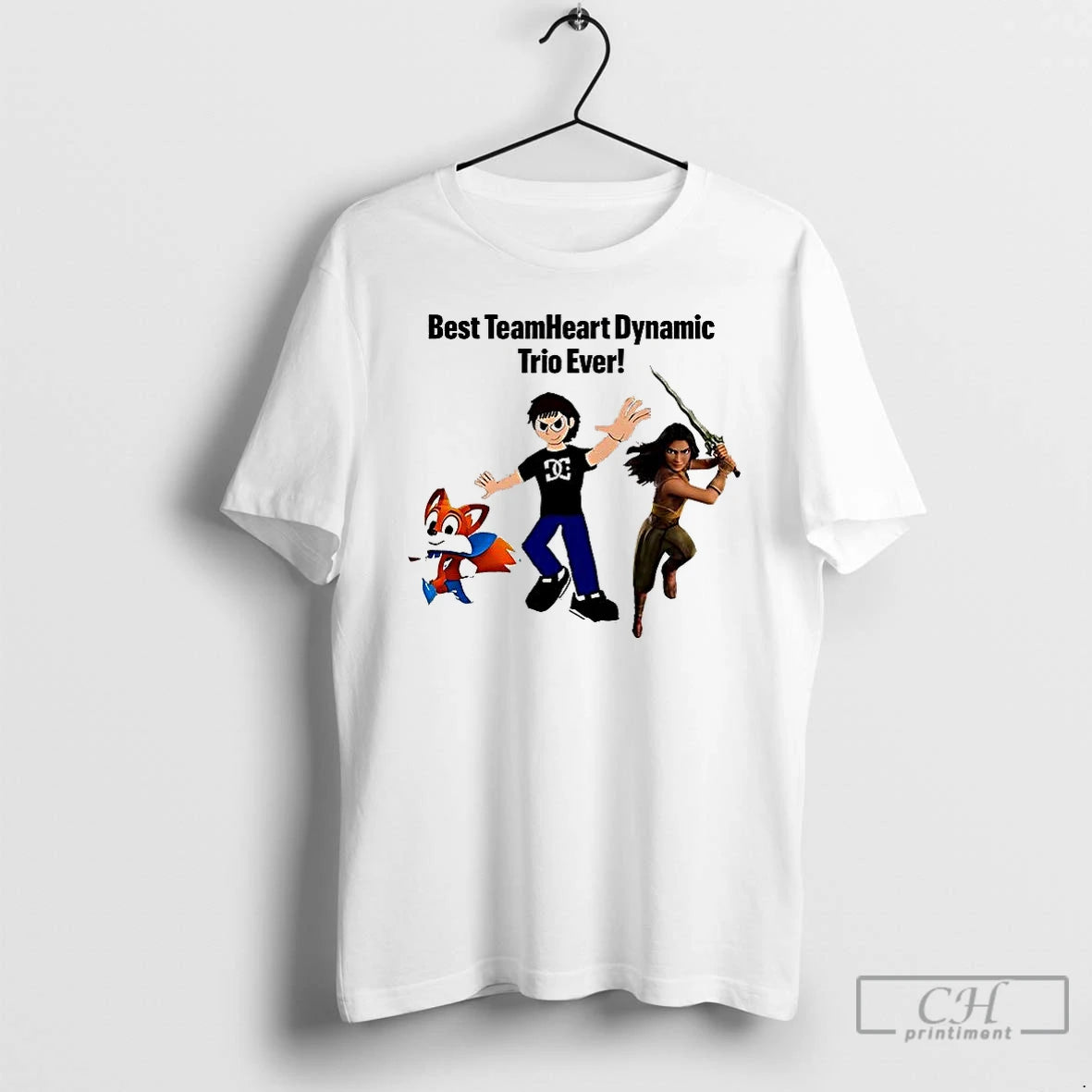 Classic Best Team Heart Dynamic Trio Ever T-Shirts, Hoodie, Sweatshirt | InkThreadWorks.com
