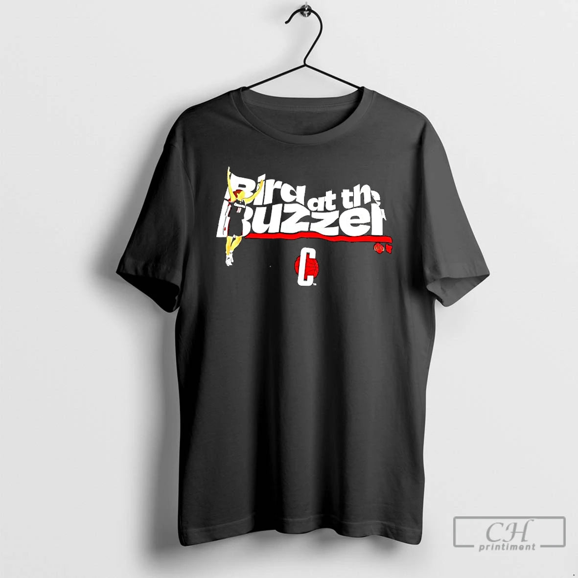 Classic Bird At The Buzzer Graphic T-Shirts, Hoodie, Sweatshirt | InkThreadWorks.com