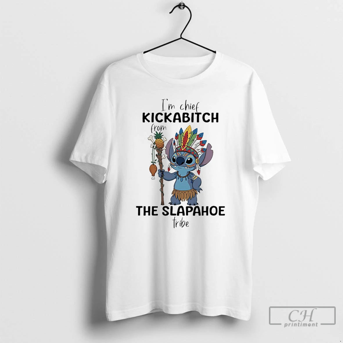 Classic Bluey Im Chief Kickabitch From The Slapahoe Tribe