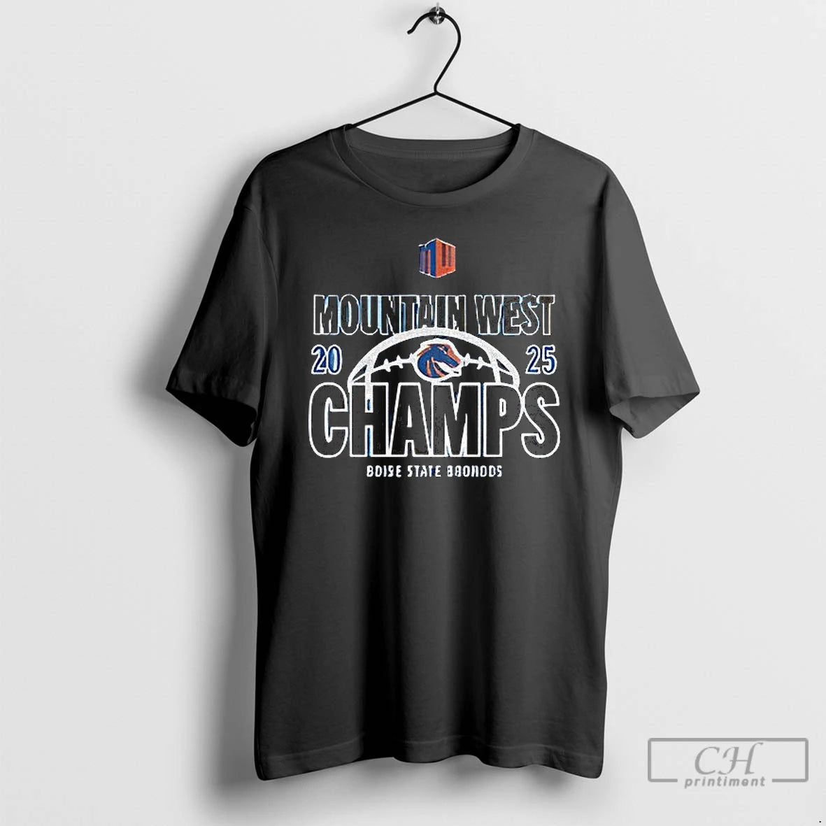 Classic Boise State Broncos 2025 Mountain West Champions Locker Room T-Shirts, Hoodie, Sweatshirt | InkThreadWorks.com