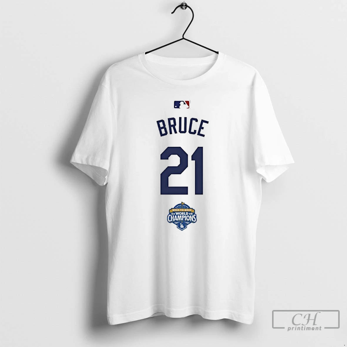 Classic Bruce 21 Back To Back Champs World Champions T-Shirts, Hoodie, Sweatshirt | InkThreadWorks.com