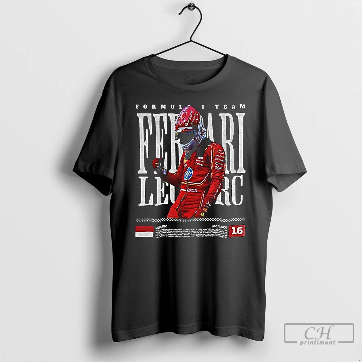 Classic Charles Leclerc Ferrari F1 Mclaren Racing World Champion T-Shirts, Hoodie, Sweatshirt | InkThreadWorks.com