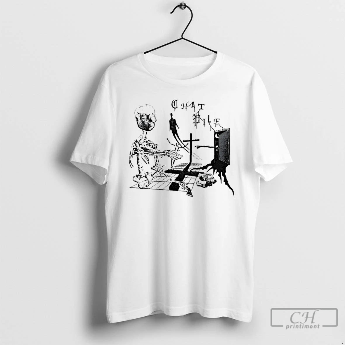 Classic Chat Pile Ivory Crosses T-Shirts, Hoodie, Sweatshirt | InkThreadWorks.com
