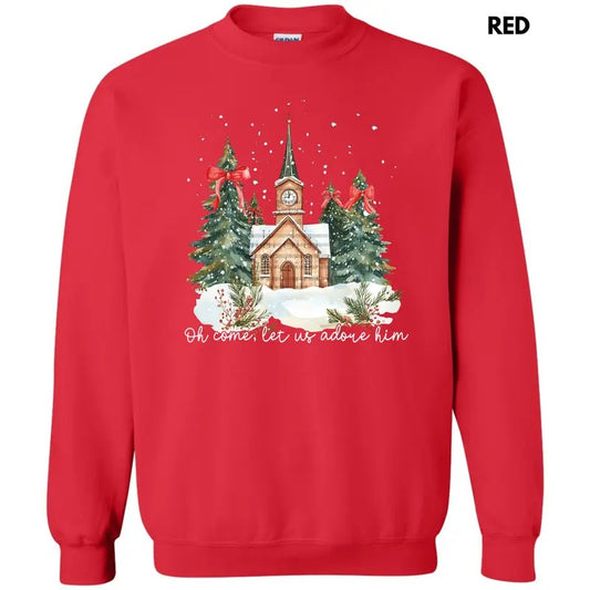 Classic Christmas Church Sweatshirt 'NLB
