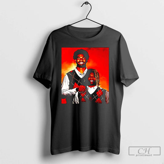 Classic Cleveland Football Step Brother Shedeur Sanders Quinshon Judkins T-Shirts, Hoodie, Sweatshirt
