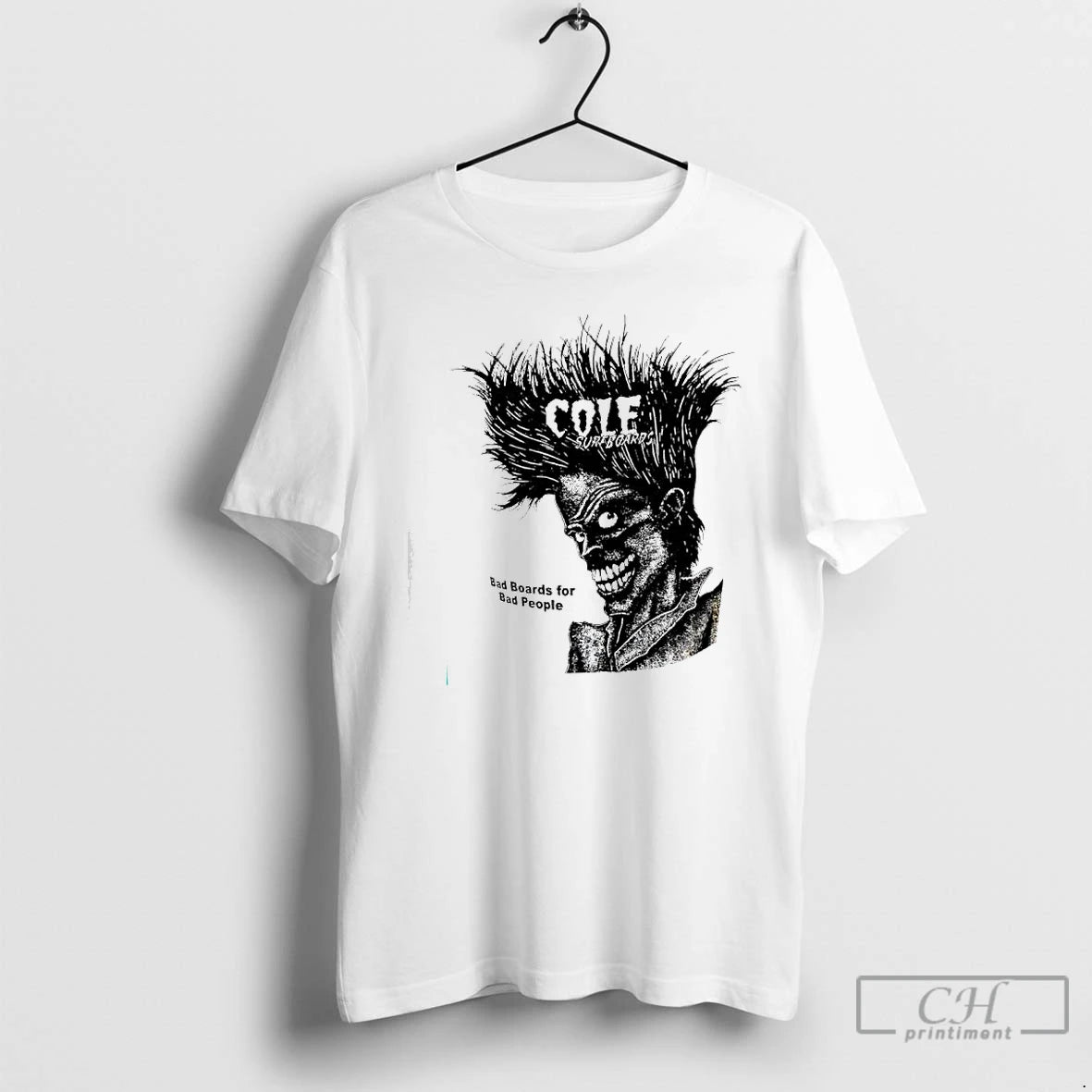 Classic Cole Surfboards Bad Boards For Bad People T-Shirts, Hoodie, Sweatshirt | InkThreadWorks.com