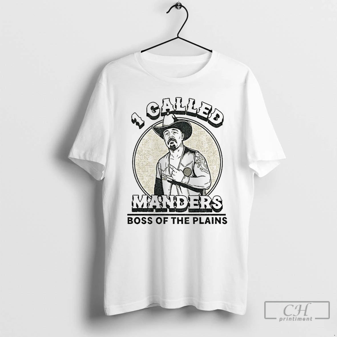 Classic Cowboy 1 Called Manders Boss Of The Plains Vintage T-Shirts, Hoodie, Sweatshirt | InkThreadWorks.com