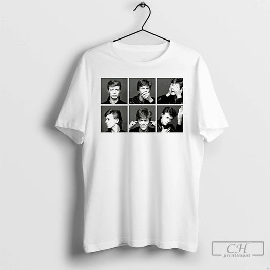 Classic David Bowie Photo Collage T-Shirts, Hoodie, Sweatshirt