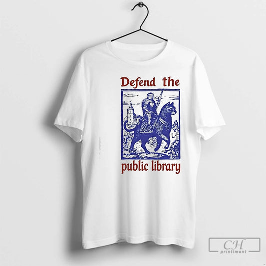 Classic Defend The Public Library Graphic T-Shirts, Hoodie, Sweatshirt | InkThreadWorks.com