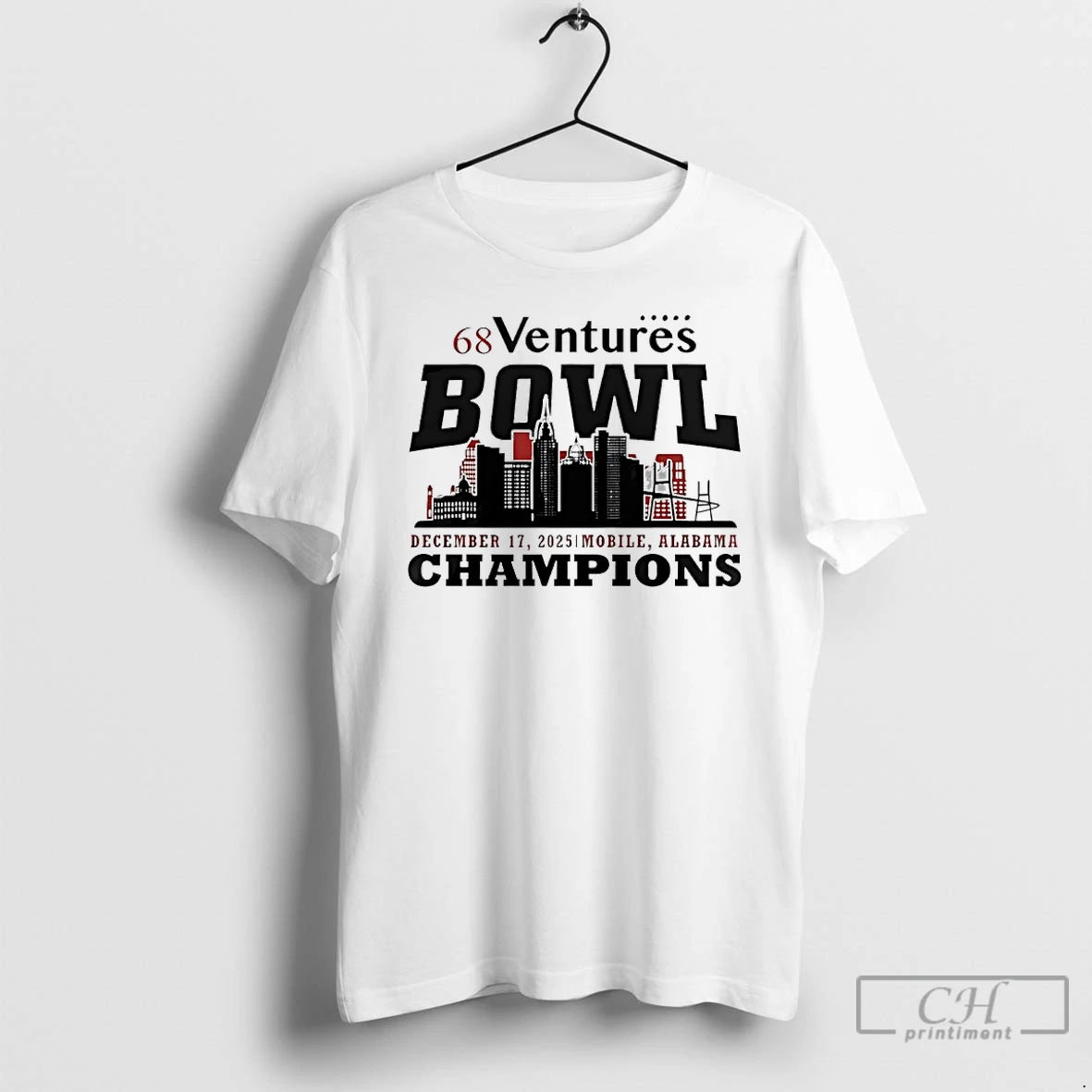 Classic Delaware Fightin Blue Hens 68 Ventures Bowl Champions 2025 T-Shirts, Hoodie, Sweatshirt | InkThreadWorks.com