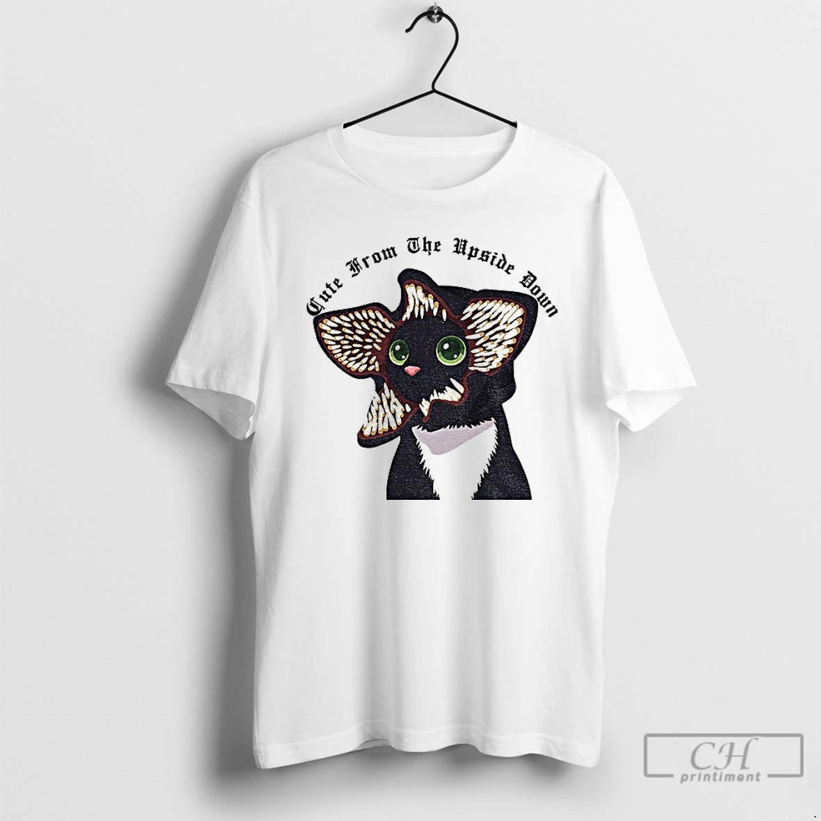Classic Demogorgon Kitten Cute From The Upside Down T-Shirts, Hoodie, Sweatshirt | InkThreadWorks.com